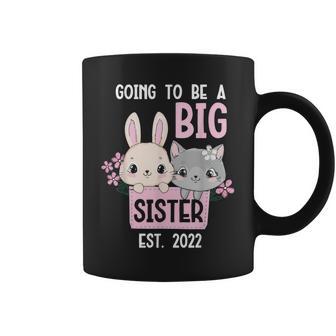 Become Big Sister Cute Bunny 2022 Coffee Mug - Monsterry UK