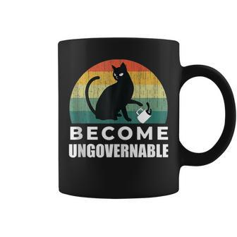 Become Ungovernable I Do What I Want Cat Coffee Mug - Monsterry UK