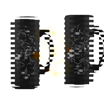 Bee Beekeeping Honeycomb Honey Beekeeper Bee Coffee Mug - Thegiftio