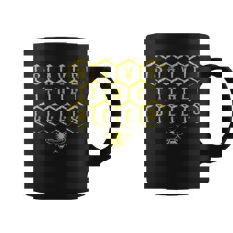 Bee Hive Save The Bumble Bees Awareness Support Coffee Mug - Monsterry