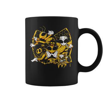 Bees Hip Hop Old School Rap Coffee Mug - Monsterry