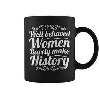 Well Behaved History Nasty Woman Biden Harris 2020 Coffee Mug - Monsterry