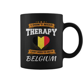 Belgian Flag I Belgium Flag I Vacation Belgium Coffee Mug - Thegiftio UK