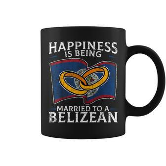 Belizean Marriage Belize Married Flag Wedded Culture Coffee Mug - Monsterry