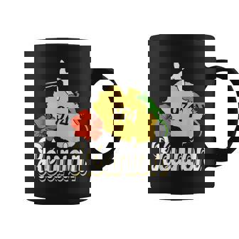 Belle Idee Cadeau Souvenir Carte Ile De La Reunion 974 Tasse - Cadeauxyz