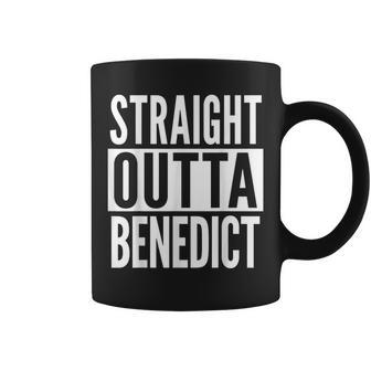 Benedict Straight Outta College University Alumni Coffee Mug | Crazezy