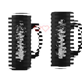 Bernedoodle Valentines Day Doodle Dog Mom Dog Lover Coffee Mug - Monsterry