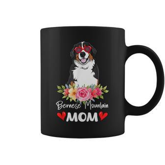 Bernese Mountain Mom Mama Sunglasses Dog Lover Owner Womens Coffee Mug - Seseable