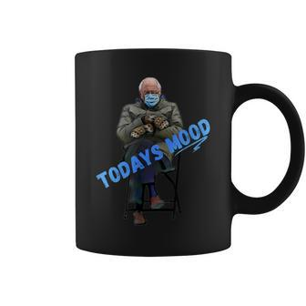 Bernie Sanders Mittens Gloves Bad Mood Coffee Mug | Crazezy UK
