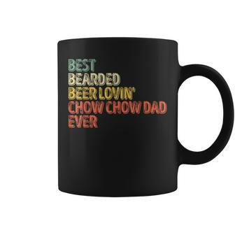 Best Bearded Beer Lovin Chow Chow Dad Pet Lover Owner Coffee Mug - Monsterry AU