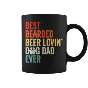 Best Bearded Beer Lovin' Dog Dad Ever Coffee Mug - Monsterry DE