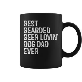 Best Bearded Beer Lovin Frenchie Dad Dog Owner Coffee Mug | Crazezy
