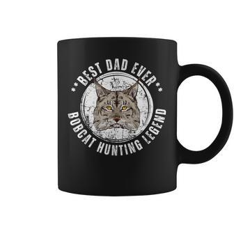 Best Bobcat Hunting Dad Fathers Day Dads Birthday Coffee Mug - Monsterry