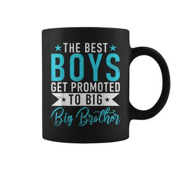 The Best Boys Get Promoted To Big Brother Coffee Mug - Thegiftio UK