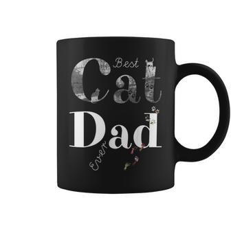 Best Cat Dad Ever Cat Lover Father's Day Coffee Mug - Monsterry AU