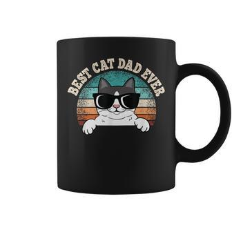 Best Cat Dad Ever Cat Lover Cat Owner Men Coffee Mug - Thegiftio UK