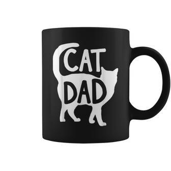 Best Cat Dad Fathers Day Men Kitty Daddy Papa Father's Day Coffee Mug - Monsterry AU