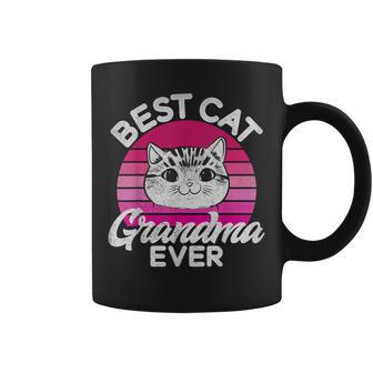 Best Cat Grandma Ever Cat Grandma Coffee Mug - Thegiftio UK
