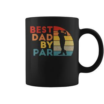 Best Dad By Par Golf Lover For Father's Day Coffee Mug - Monsterry