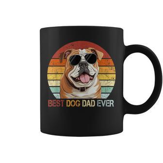 Best Dog Dad Ever English Bulldog Father's Day Coffee Mug - Monsterry UK