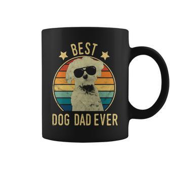 Best Dog Dad Ever Maltese Father's Day Coffee Mug | Mazezy CA