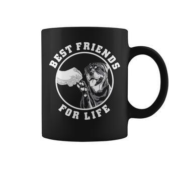 Best Friends For Life Rottweiler Dog Lovers Keeper Pet Owner Coffee Mug | Mazezy DE