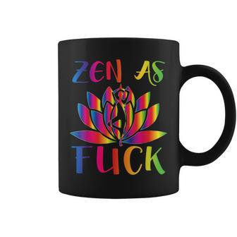 Best Fucking Spirituality T Zen As Fuck Yoga Coffee Mug - Monsterry UK