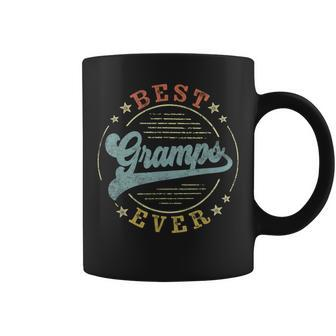 Best Gramps Ever Father's Day Gramps Vintage Emblem Coffee Mug - Monsterry UK