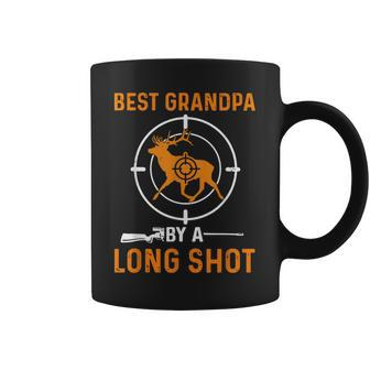 Best Grandpa By A Long Shot Deer Hunting For Hunter Coffee Mug - Thegiftio UK