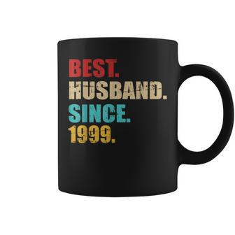 Best Husband Since 1999 For 25Th Silver Wedding Anniversary Coffee Mug - Monsterry DE