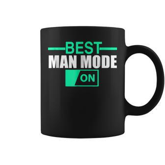 Best Man Mode On Bachelor Party Wedding Apparel Coffee Mug | Crazezy