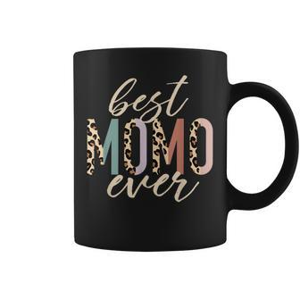 Best Momo Ever Leopard Print Mother's Day Coffee Mug - Seseable