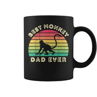 Best Monkey Dad Ever For Fathers Day Coffee Mug - Monsterry CA