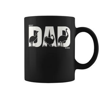 Best Ostrich Dad Ever Fathers Day Ostrich Coffee Mug - Monsterry