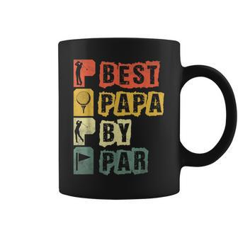 Best Papa By Par Father's Day Golf Dad Grandpa Coffee Mug - Thegiftio UK