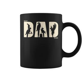 Best Parrot Dad Ever Fathers Day Parrot Coffee Mug - Monsterry