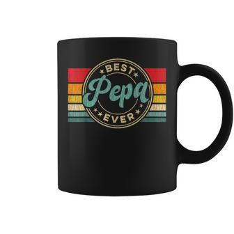 Best Pepa Ever Vintage Retro Father's Day Coffee Mug - Monsterry
