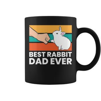 Best Rabbit Dad Ever Dad Rabbit Coffee Mug | Mazezy