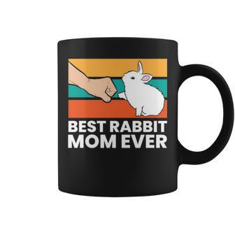 Best Rabbit Mom Ever Cute Bunny Rabbit Mom Coffee Mug | Mazezy UK