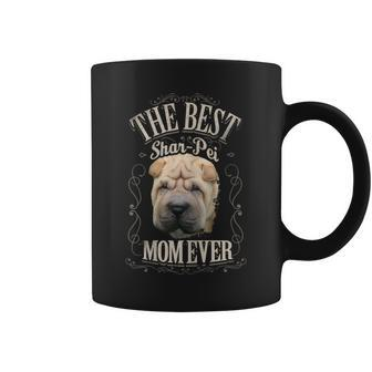 Best Shar-Pei Mom Ever Chinese Shar Pei Dog Vintage Coffee Mug - Monsterry CA
