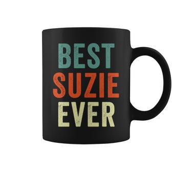 Best Suzie Ever Personalised First Name Joke Idea Coffee Mug - Seseable