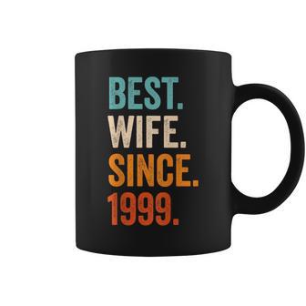 Best Wife Since 1999 25Th Wedding Anniversary 25 Years Coffee Mug - Monsterry