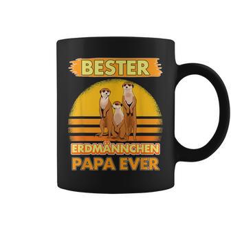 Bester Erdmännchen Papa Everatertag Erdmännchen Tassen - Geschenkecke