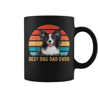 Besthund Papa Allzeit Best Dog Papa Alltimesintage Border Collie Tassen - Geschenkecke