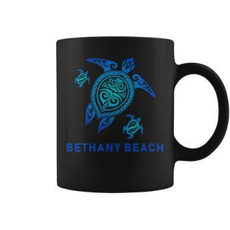 Bethany Beach Delaware Sea Blue Tribal Turtle Coffee Mug - Monsterry UK
