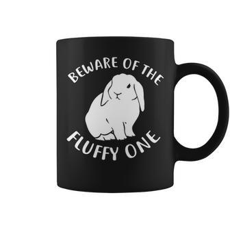 Beware Of My Holland Lop Bunny Rabbit Coffee Mug | Mazezy