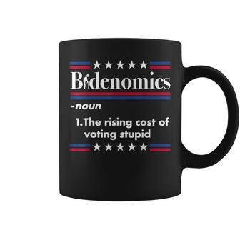 Bidenomics Rising Cost Of Voting Joe Biden Satire Coffee Mug - Monsterry DE