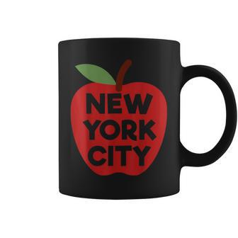The Big Apple Is New York City Graphic Coffee Mug - Monsterry CA