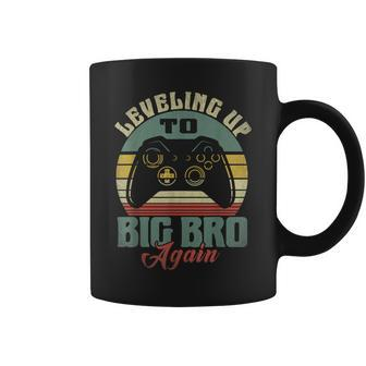 Big Brother Again Leveling Up To Big Bro Again Vintage Gamer Coffee Mug - Thegiftio UK
