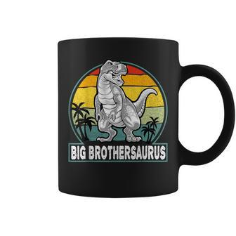 Big Brothersaurus Vintage T Rex Dinosaur Big Brother Saurus Coffee Mug - Thegiftio UK